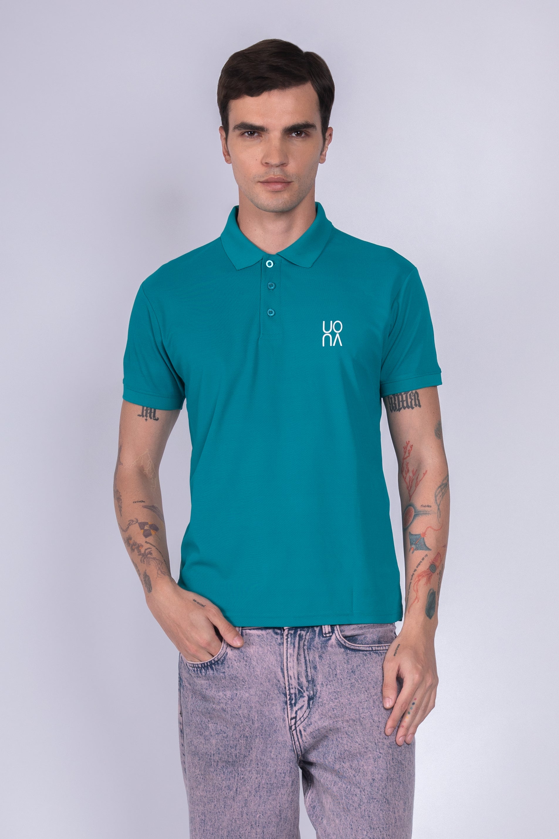 Recycled Polyester Polo T-shirt